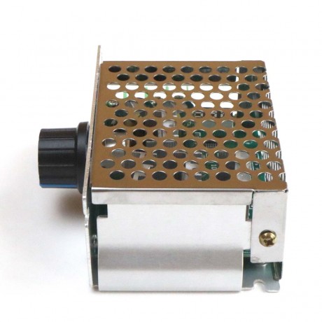 Регулятор оборотов ШИМ 30А, 6-60В в металлическом корпусе с дисплеем