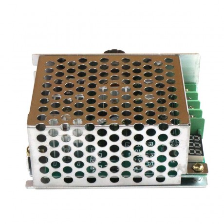 Регулятор оборотов ШИМ 30А, 6-60В в металлическом корпусе с дисплеем