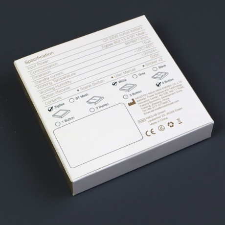 Беспроводной выключатель Zigbee MOES для Tuya / Smartlife