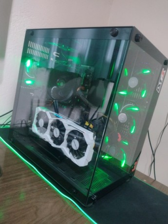 Райзер PCIE 3.0 x16 x16 на шлейфе гибкий черный