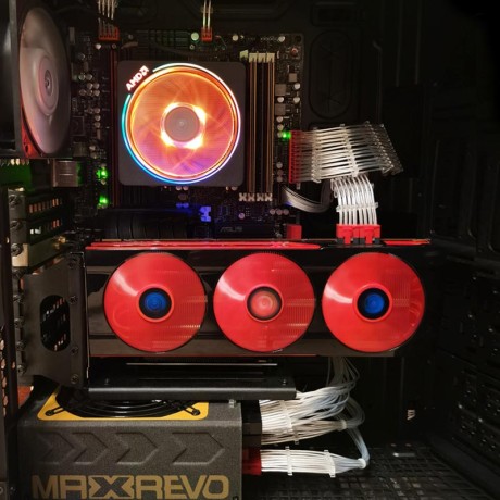 Райзер PCIE 3.0 x16 x16 на шлейфе гибкий черный