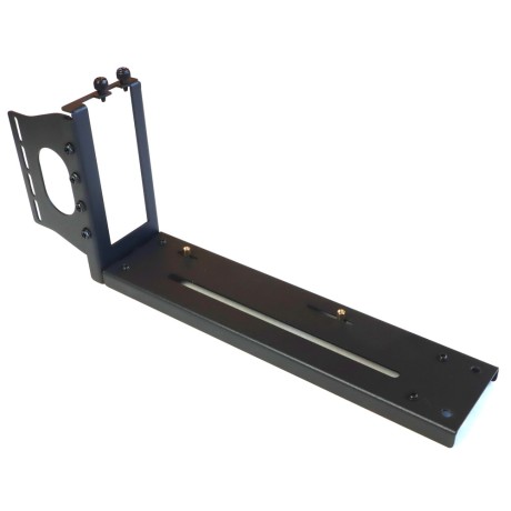 Райзер PCIE 3.0 x16 x16 на шлейфе гибкий черный