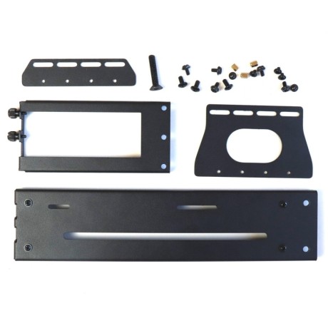 Райзер PCIE 3.0 x16 x16 на шлейфе гибкий черный