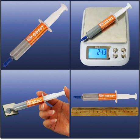 Термопаста GD007 шприц 15 грамм 6.8 Вт/(м*К)