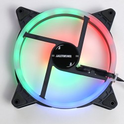 Вентиляторы ARGB 140 мм управляемые c подсветкой черные