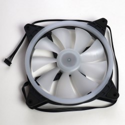 Вентиляторы ARGB 140 мм управляемые c подсветкой черные