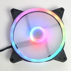 Вентиляторы ARGB 140 мм управляемые c подсветкой черные