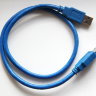 USB райзер 6pin (синий) 006c