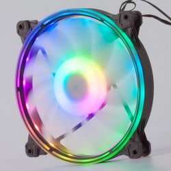 Вентилятор ARGB 200 мм управляемый с подсветкой для корпуса