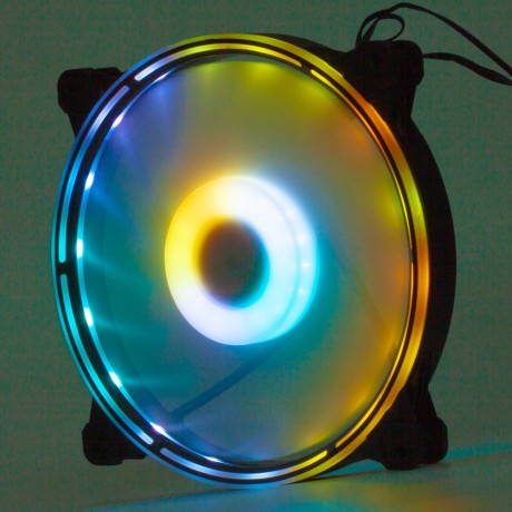 Вентилятор ARGB 200 мм управляемый с подсветкой для корпуса