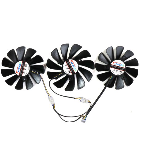 Вентиляторы XFX AMD RX 5600 5700 XT THICC III Pro Ultra Triple Dissipation