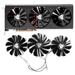 Вентиляторы XFX AMD RX 5600 5700 XT THICC III Pro Ultra Triple Dissipation