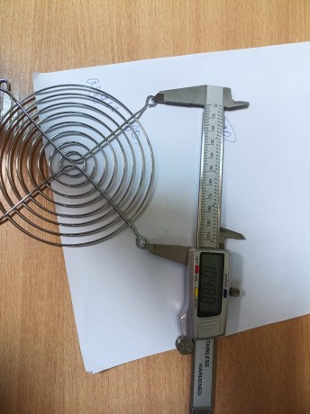 Решетка для вентилятора металлическая