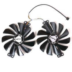 Вентиляторы  XFX 6600 XT Speedster 8гб Black Wolf 