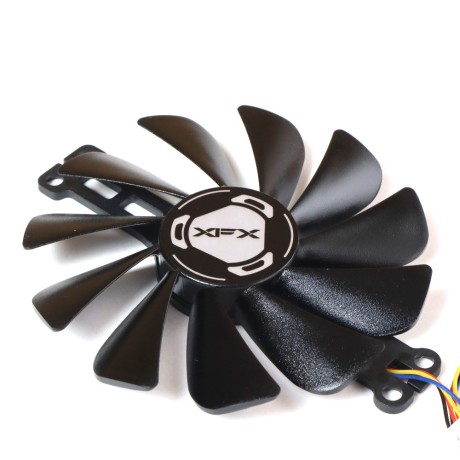 Вентиляторы XFX 6600 XT Speedster 8гб Black Wolf