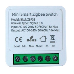 Реле мини Zigbee 3.0 16А Ewelink Алиса