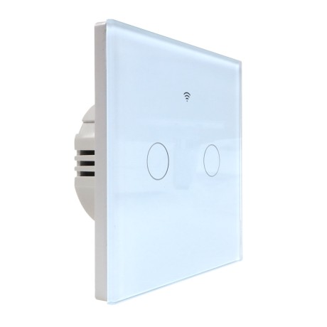 Умный сенсорный выключатель света WIFI+RF433 без нуля и с нулем Tuya с Алисой