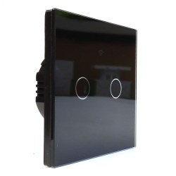 Умный сенсорный выключатель света WIFI+RF433 без нуля и с нулем Tuya с Алисой