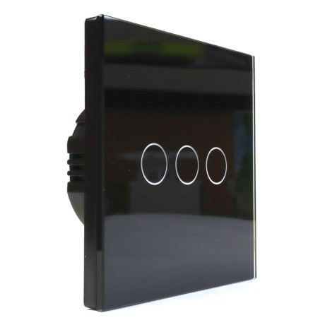 Умный сенсорный выключатель света WIFI+RF433 без нуля и с нулем Tuya с Алисой