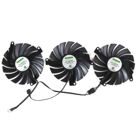 Вентиляторы INNO3D 3070 3080 Ti LHR X3 OC CF-12910S 