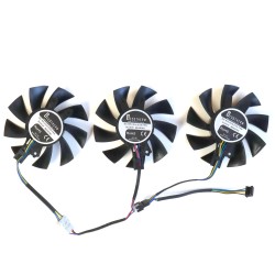 Вентиляторы для Zotac 1660 1660ti 2060 3х вентиляторные 75 мм