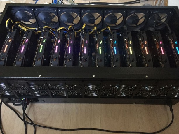 Корпус для майнинг ферм на 6, 9 и 12 видеокарт