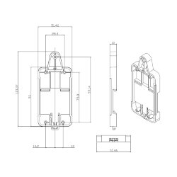 Sonoff DR — крепление на DIN-рейку