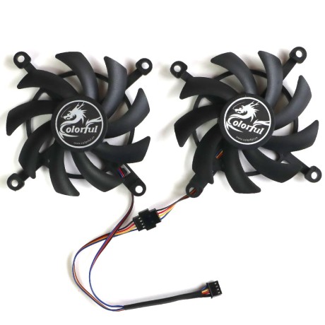 Вентиляторы Colorful 1650 1660 2060 2070 Ti Super V Battle Ax