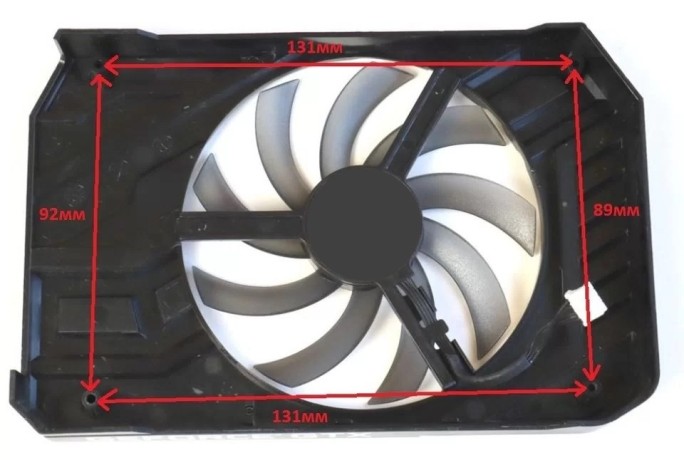 Вентилятор для Palit 1660 2060 StormX OC