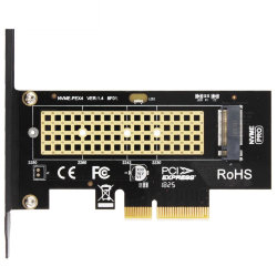 Адаптер M.2 на PCIE X4 для SSD NVMe модель SK4 (скорость до 64 Гбит/с)