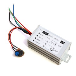 Регулятор оборотов ШИМ 20А, 9-60В в защитном корпусе с выносным потенциометром