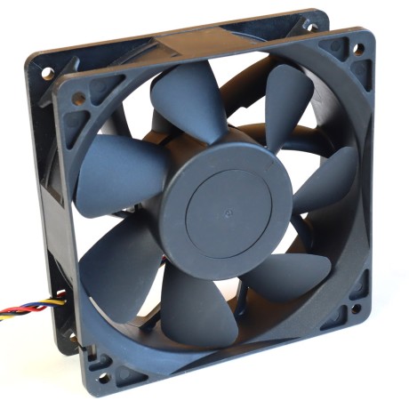 Вентилятор для ASIC Antminer 120 мм 2.8А 6300 об/мин EYF12038HHB