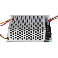 Регулятор оборотов ШИМ 40А, 10-55В (12, 24, 36, 48 В) в защитном корпусе с выносным потенциометром и реверсивной кнопкой