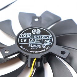 Вентилятор для MSI 1050 2gb, 1050Ti 4gb - AERO ITX OC OCV1