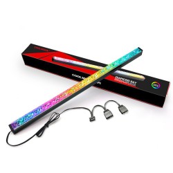 Светодиодная трубка лента для корпуса ПК Coolmoon ARGB 5V3PIN для компьютера 4 пин для контроллера RGB подсветки