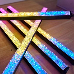 Светодиодная трубка лента для корпуса ПК Coolmoon ARGB 5V3PIN для компьютера 4 пин для контроллера RGB подсветки