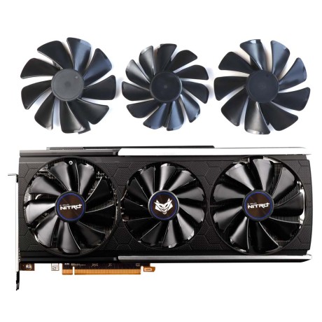 Вентиляторы для Sapphire Nitro+ RX5700 XT 86 и 95 мм FD10015M12D, FDC10H12D9-C