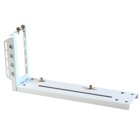 Райзер PCIE 4.0 x16 x16 на шлейфе гибкий белый