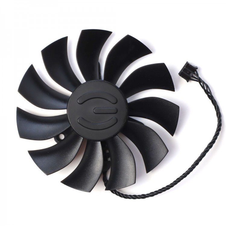 Вентилятор PLA09215B12H для видеокарт EVGA 4 пин GeForce GTX 950, 960 ...