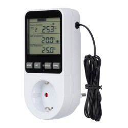 Терморегулятор в розетку 220В с суточным таймером Bitok TC818