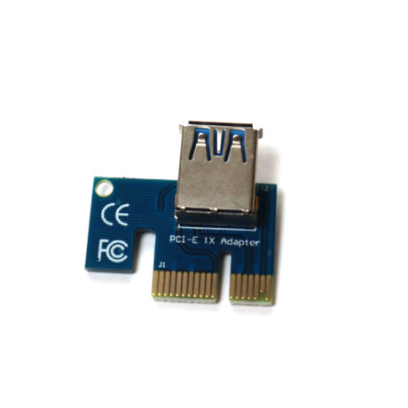 USB райзер 4pin Molex (синий) 006с, 007, 008s