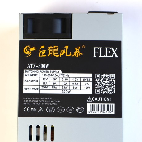 Блок питания 1U FLEX ATX 300W LX