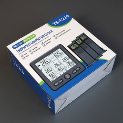 Метеостанция + беспроводные датчики TS-6210 термогигрометр