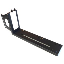 Райзер PCIE 5.0 x16 x16 на шлейфе гибкий черный