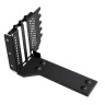 Райзер PCIE 5.0 x16 x16 на шлейфе гибкий черный