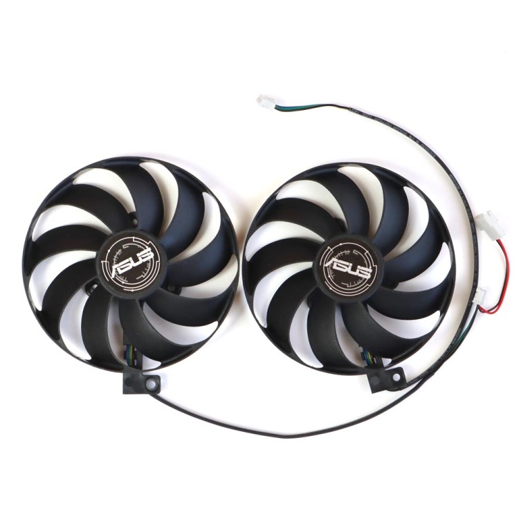 Ventilateur De Refroidissement De Remplacement Pour Carte Graphique GALAX RTX2060 Super/RTX2070 - Dimensions 280x110 Mm - Alimentation 12V - 8