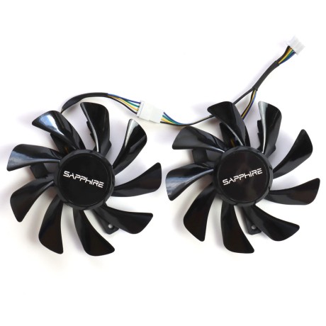 Вентиляторы Sapphire Pulse Radeon RX580 8GB 2048SP