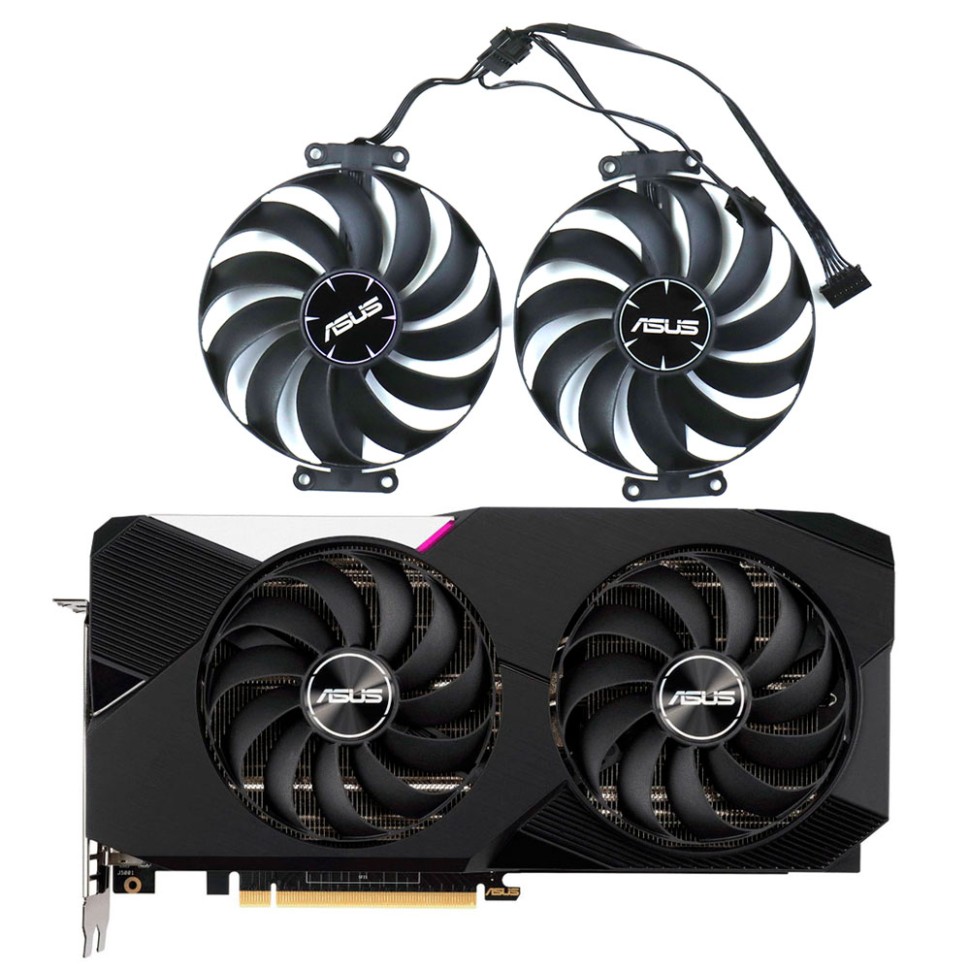 Вентиляторы ASUS ROG RTX 3060 3070 3080 3090 RX 6700XT 6800XT