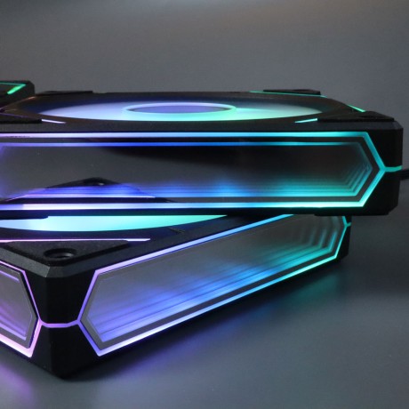 Вентиляторы ARGB 120 мм Prism 9 Pro черные