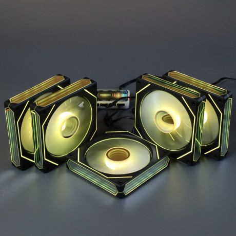 Вентиляторы ARGB 120 мм Prism 9 Pro черные